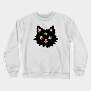 Alien Cats Original Aesthetic Tribute 〶 Crewneck Sweatshirt